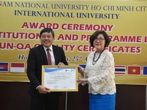 Công nhận hoạt động của tổ chức kiểm định chất lượng đại học AUN-QA tại Việt Nam